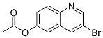 3-bromoquinolin-6-yl acetate