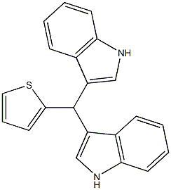 3-[1H-indol-3-yl(thiophen-2-yl)Methyl]-1H-indole