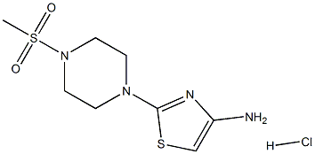 2-(4-(Methylsulfonyl)piperazin-1-yl)thiazol-4-aMine hydrochloride