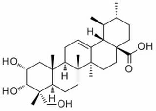 2alpha,3alpha,23-trihydroxyurs-12-en-28-oic acid