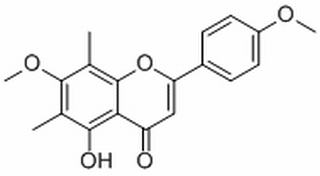 4H-1-Benzopyran-4-one,5-hydroxy-7-methoxy-2-(4-methoxyphenyl)-6,8-dimethyl-