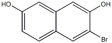 3-Bromonaphthalene-2,7-diol