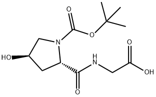 Glycine, N-[1-[(1,1-dimethylethoxy)carbonyl]-trans-4-hydroxy-L-prolyl]- (9CI)