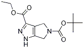 5-tert-butyl 3-ethyl 4,6-dihydropyrrolo[3,4-c]pyrazole-3,5(1H)-dicarboxylate