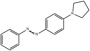 Pyrrolidine, 1-[4-(2-phenyldiazenyl)phenyl]-