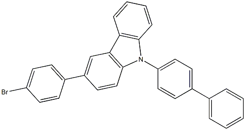 9-(1,1-联苯基)-4-基-3-(4-溴苯基)咔唑