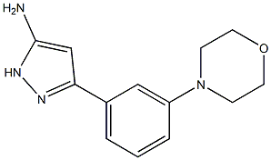 5-(3-吗啉-4-基-苯基)-2H-3-氨基吡唑