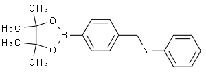 N-(4-(4,4,5,5-四甲基-1,3,2-二氧硼杂环戊烷-2-基)苄基)苯胺