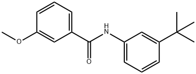 Benzamide, N-[3-(1,1-dimethylethyl)phenyl]-3-methoxy-