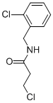 3-CHLORO-N-(2-CHLOROBENZYL)PROPANAMIDE