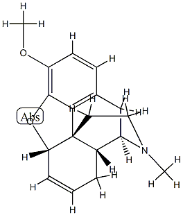 (5alpha)-6,7-didehydro-4,5-epoxy-3-methoxy-17-methylmorphinan