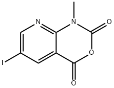 2H-Pyrido[2,3-d][1,3]oxazine-2,4(1H)-dione, 6-iodo-1-methyl-