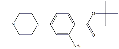 tert-butyl 2-amino-4-(4-methylpiperazin-1-yl)benzoate