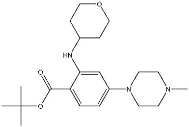 4-(4-METHYLPIPERAZIN-1-YL)-2-[(TETRAHYDROPYRAN-4-YL)AMINO]BENZOIC ACID TERT-BUTYL ESTER