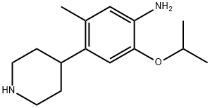 2-Isopropoxy-5-methyl-4-(piperidin-4-yl)aniline