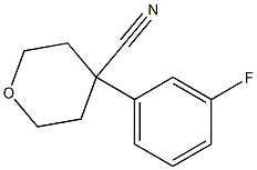 2H-Pyran-4-carbonitrile, 4-(3-fluorophenyl)tetrahydro-