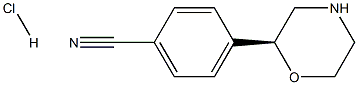 4-((S)-morpholin-2-yl)benzonitrile hydrochloride