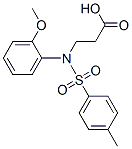 3-{(2-METHOXYPHENYL)[(4-METHYLPHENYL)SULFONYL]AMINO}PROPANOIC ACID