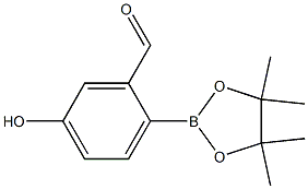 5-hydroxy-2-(4,4,5,5-tetramethyl-1,3,2-dioxaborolan-2-yl)benzaldehyde