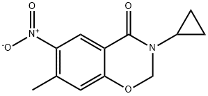 3-cyclopropyl-7-methyl-6-nitro-2H-benzo[e][1,3]oxazin-4(3H)-one