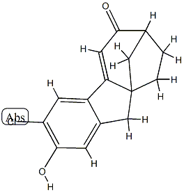 Gibba-1,3,4a(10a),4b-tetraen-6-one, 3-chloro-2-hydroxy-, (7ξ,9aξ)-