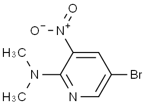 5-溴-N,N-二甲基-3-硝基吡啶-2-胺