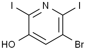 5-BROMO-2,6-DIIODOPYRIDIN-3-OL