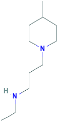 1-Piperidinepropanamine, N-ethyl-4-methyl-