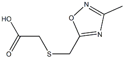 2-(((3-甲基-1,2,4-噁二唑-5-基)甲基)硫代)乙酸