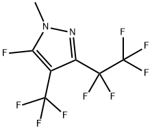 5-Fluoro-1-methyl-3-pentafluoroethyl-4-trifluoromethyl-1H-pyrazole