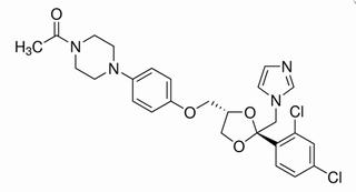 1-ACETYL-4-[4-[[2-(2, 4-DICHLOROPHENYL) -2-(1H- IMIDAZOL-1-YLMETHYL)-1, 3-DIOXOL