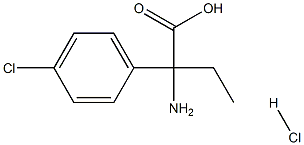 2-amino-2-(4-chlorophenyl)butanoic acid hydrochloride