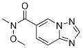 N-甲氧基-N-甲基-[1,2,4]三唑并[1,5-a]吡啶-6-甲酰胺