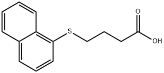 4-(Naphthalen-1-ylthio)butanoic acid