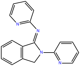 2-Pyridinamine, N-[2,3-dihydro-2-(2-pyridinyl)-1H-isoindol-1-ylidene]-, [N(E)]-