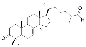 (24E)-3-Oxo-5α-lanosta-7,9(11),24-trien-26-al