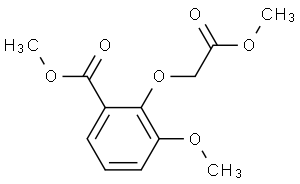 3-甲氧基-2-(2-甲氧基-2-氧乙氧基)苯甲酸甲酯