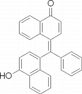 4-hydroxy-alpha-(4-hydroxynaphthyl)-alpha-phenylnaphthalene-1-methanol