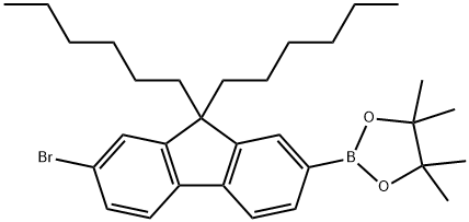 1,3,2-Dioxaborolane, 2-(7-bromo-9,9-dihexyl-9H-fluoren-2-yl)-4,4,5,5-tetramethyl-