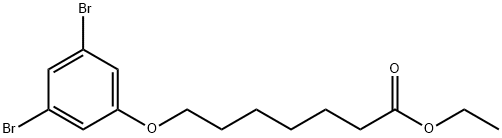 Ethyl 7-(3,5-dibromophenoxy)heptanoate