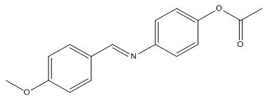 4-[(4-Methoxybenzylidene)Amino]Phenyl Acetate