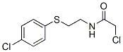 2-CHLORO-N-{2-[(4-CHLOROPHENYL)THIO]ETHYL}ACETAMIDE