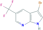 3-Bromo-5-(trifluoromethyl)-1H-pyrrolo[2,3-b]pyridine