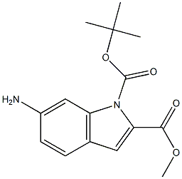 METHYL 1-BOC-6-AMINO-INDOLE-2-CARBOXYLATE