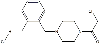 1-(CHLOROACETYL)-4-(2-METHYLBENZYL)PIPERAZINE HYDROCHLORIDE