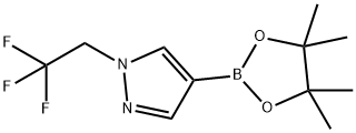 4-(4,4,5,5-四甲基-1,3,2-二氧硼杂环戊烷-2-基)-1-(2,2,2-三氟乙基)-1H-吡唑