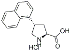 (3S,4R)-4-(Naphthalen-1-yl)pyrrolidine-3-carboxylic acid hydrochloride