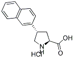 (3R,4S)-4-(萘-2-基)吡咯烷-3-羧酸盐酸盐