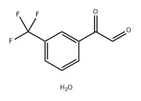 Benzeneacetaldehyde, α-oxo-3-(trifluoromethyl)-, hydrate (1:1)