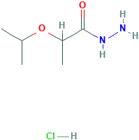 2-Isopropoxypropanohydrazide hydrochloride